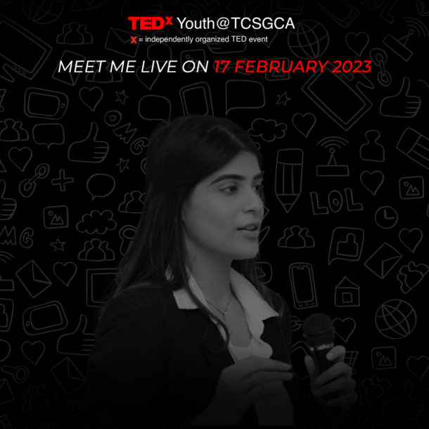 Meet Uroosa Mohsin Live on 17 Feb, 2023 at a TEDx Event