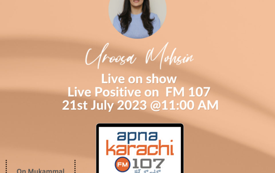 Uroosa Mohsin on Radio Show FM 107