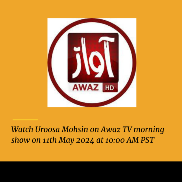 Uroosa Mohsin Live on Awaz TV | Mind Trainer